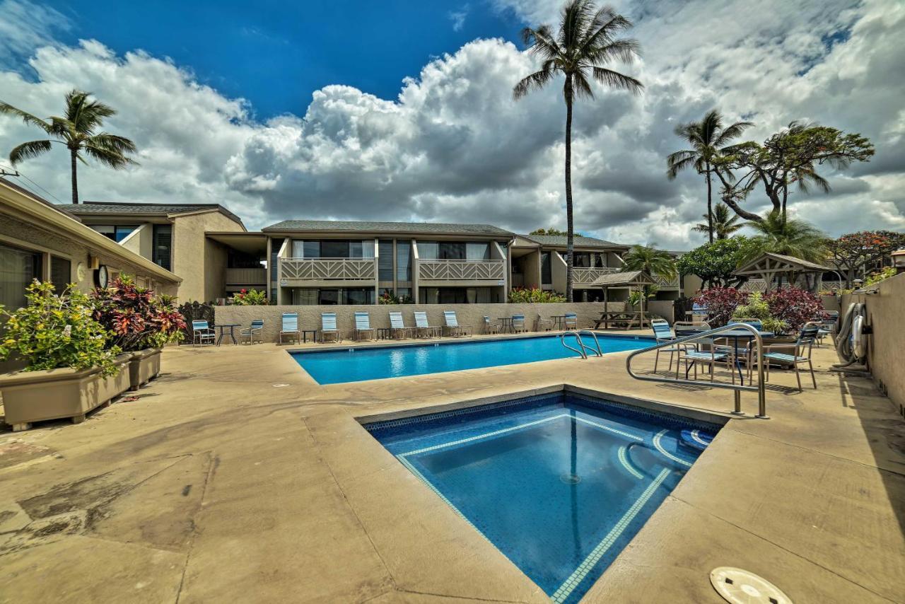 Ocean-View Kihei Condo With Pool Access! Esterno foto
