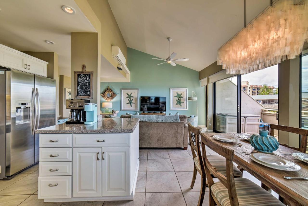 Ocean-View Kihei Condo With Pool Access! Esterno foto